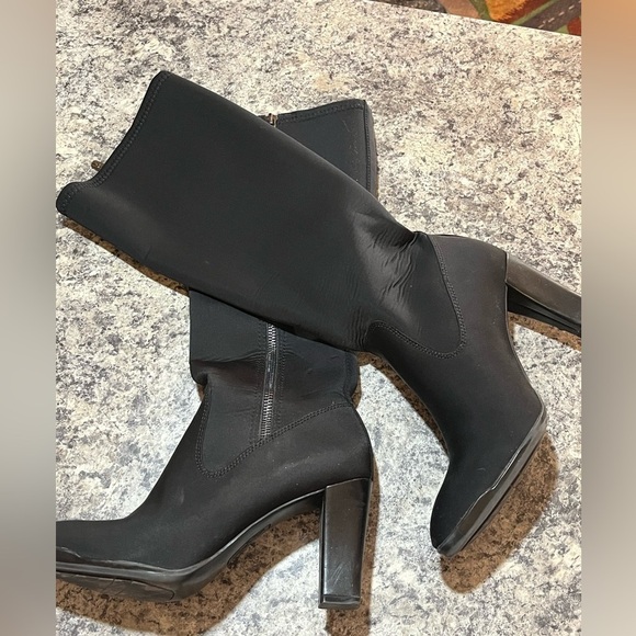 Anne Klein Sport Shoes - Anne Klein sport black heeled boots